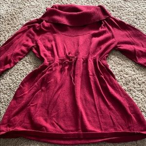 Oh Baby Red Maternity Sweater Size L
